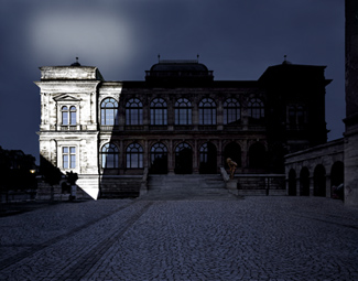 Gunda Foerster, LIGHTNING, spotlights, Neues Museum Weimar | permanent piece since 1999_2