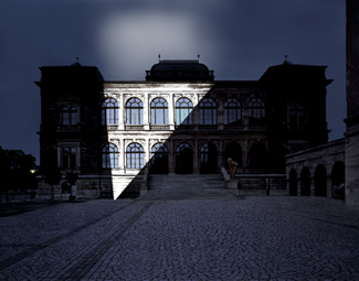 Gunda Foerster, LIGHTNING, spotlights, Neues Museum Weimar | permanent piece since 1999_7