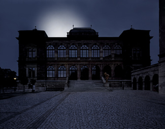 Gunda Foerster, LIGHTNING, spotlights, Neues Museum Weimar | permanent piece since 1999_8