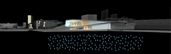 Gunda Foerster, LIGHT IMPULSE, New Opera House – Water Project, Oslo | Entwurf, 2007_6