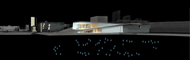 Gunda Foerster, LIGHT IMPULSE, New Opera House – Water Project, Oslo | Entwurf, 2007_9