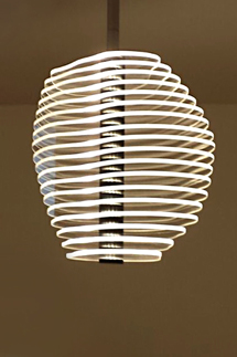 Gunda Foerster, 3 Light objects, acrylic glaas, LED, 2015_1