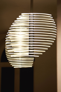 Gunda Foerster, 3 Light objects, acrylic glaas, LED, 2015_2