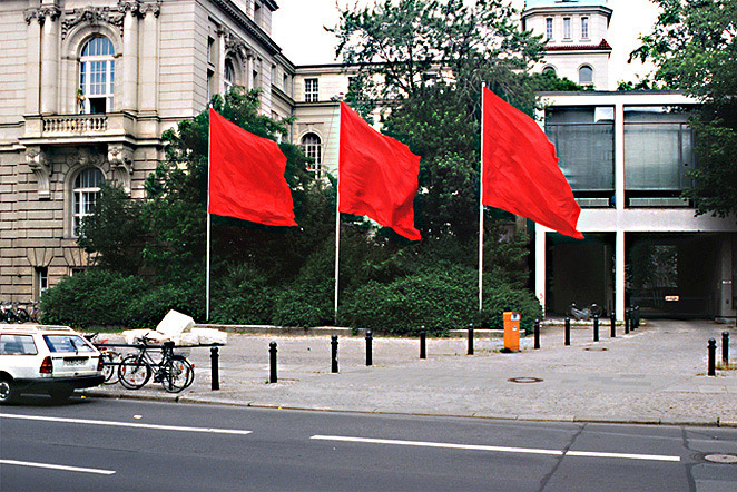 Gunda Foerster, FLAGS, Berlin, 1995_2
